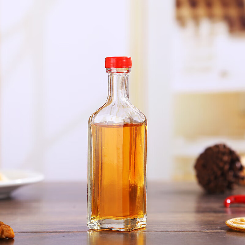 雅漫庭(yamanting) 香油玻璃瓶空瓶 250ml500ml750ml山茶油瓶玻璃透明
