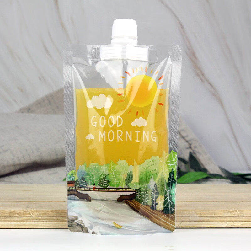 饮料果汁袋奶茶八宝粥豆浆凉茶奶昔分装便携外带塑料可爱创意网红袋子