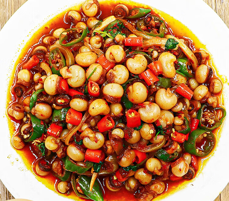 哺食旺延边海灵姑辣炒海灵菇啤酒下饭大章鱼送料海鲜新鲜冷冻鱿鱼吸盘