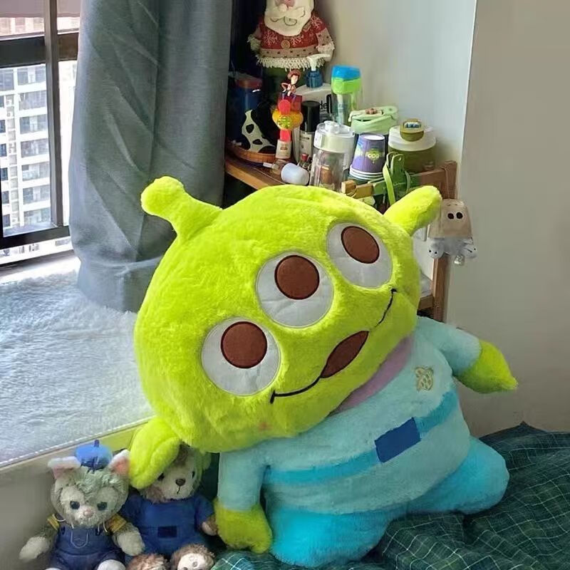 童捷优三眼怪毛绒玩具公仔超萌三眼仔搞怪生日礼物送女生玩具总动员