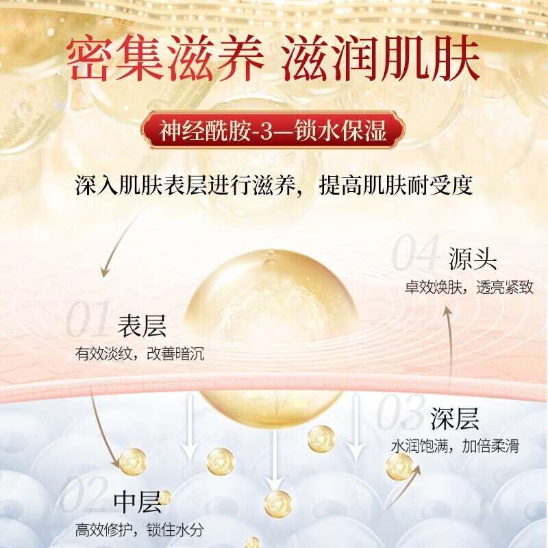 片仔癀灵芝抗皱礼盒提拉紧致修护舒缓淡化细纹补水保湿滋养淡纹护肤套装 2件套(水+乳)