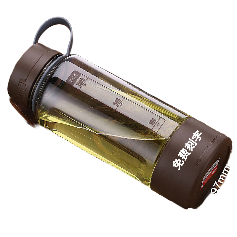 �������������ˮ����Я����̫�ձ���Ů���ý����˶�ˮ�����⹤�ز豭 ����ɫ1500ml