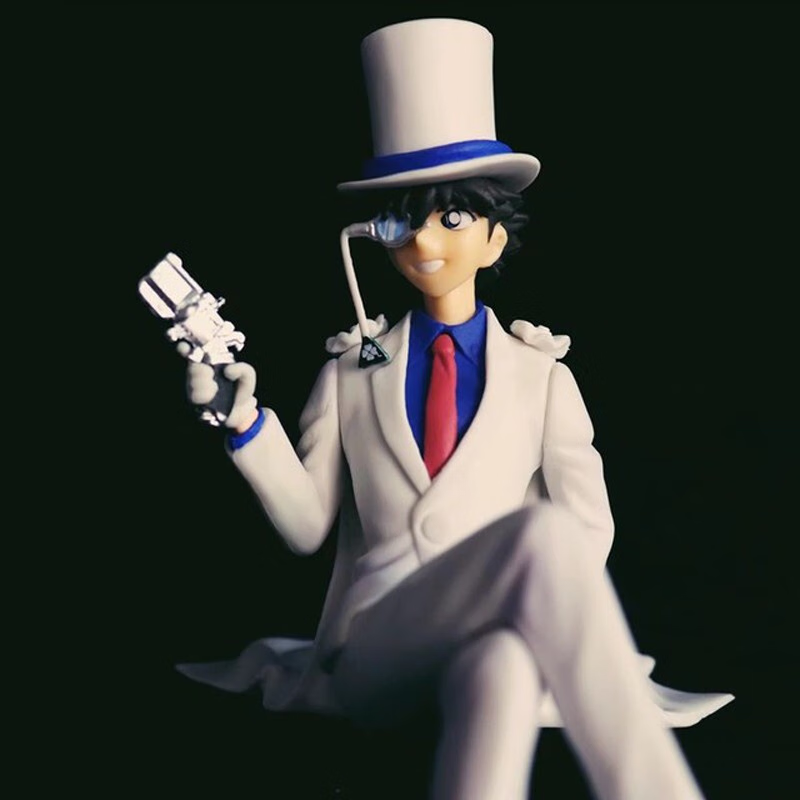 梵盛名侦探柯南手办工藤新一怪盗基德毛利兰动漫公仔玩偶模型摆件礼物