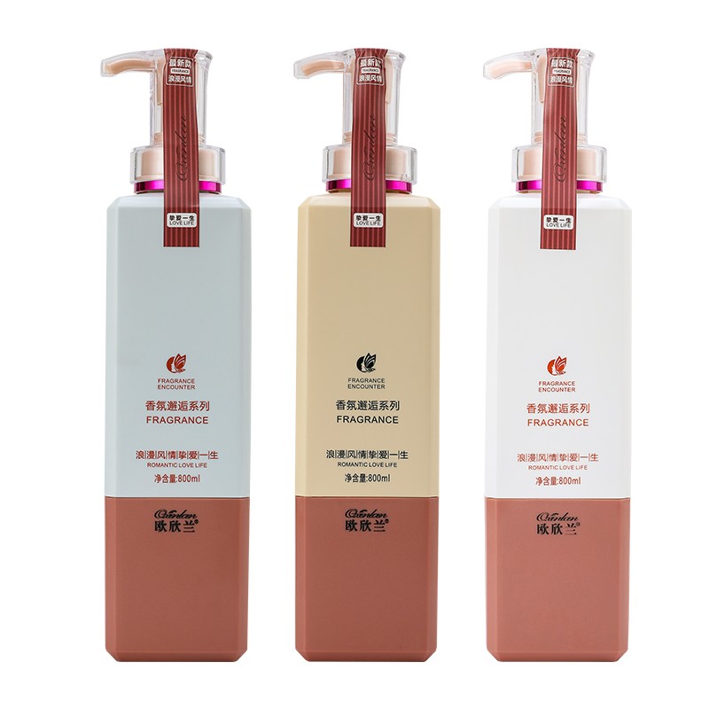欧欣兰香水留香去屑止痒控油蓬松洗头露男女可用 滋养柔顺洗发水800ml