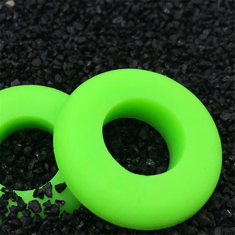 杆止6个大物硅胶竿止鲟鱼青鱼竿高弹性加大手垂钓渔具配件 小号6个