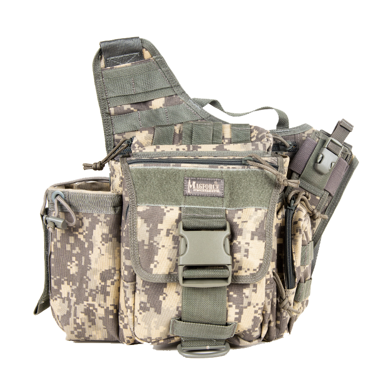 MAGFORCE麥格霍斯中國臺灣臺馬0414鞍袋包 戶(hù)外用品裝備單肩包戰術(shù)鞍袋 花灰色