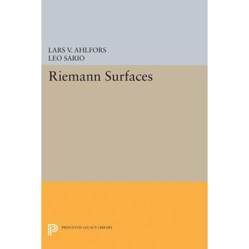预订 Riemann Surfaces: (Pms-26)