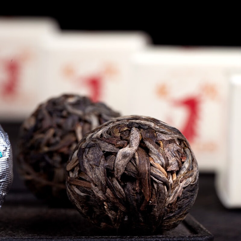 可步7系冰岛古树龙珠普洱生茶冰岛五寨300年左右古树茶普洱 1粒 8克