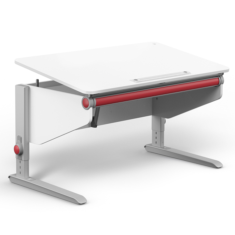 moll德国摩尔winner胜者儿童学习桌写字桌可升降德国原装进口 白色(单