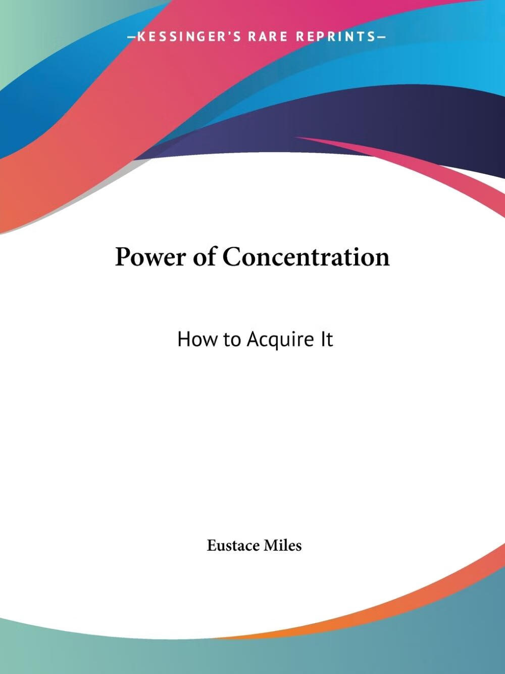 【预售按需印刷】power of concentration
