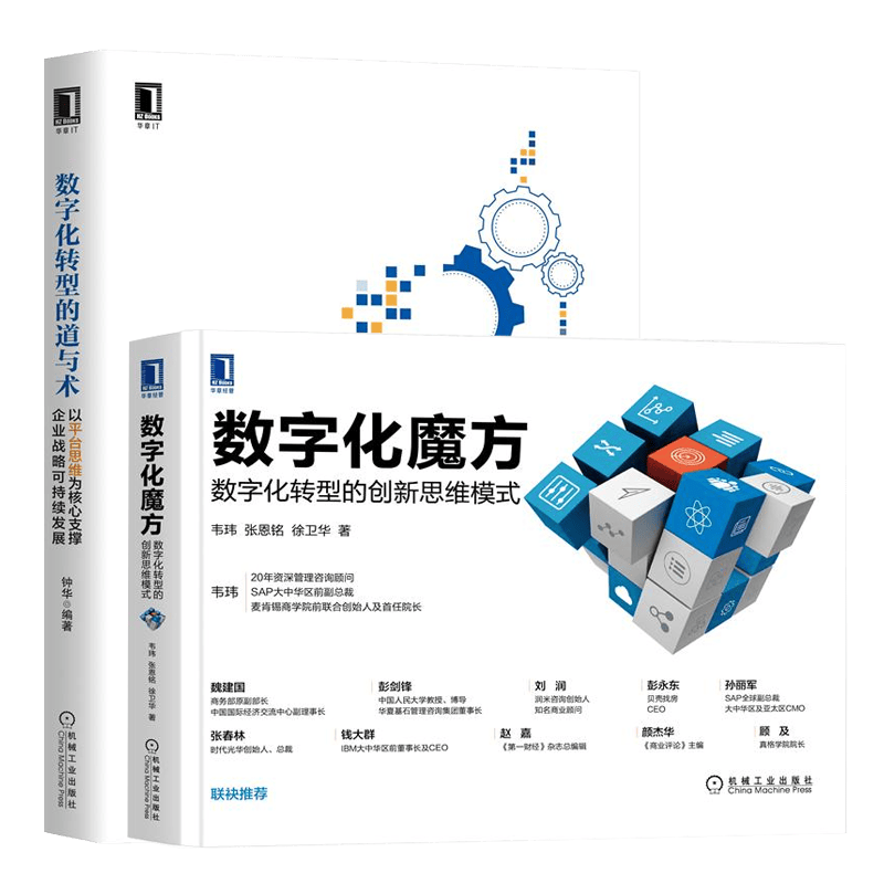 数字化魔方数字化转型的创新思维模式 数字化转型的道与术以平台思维