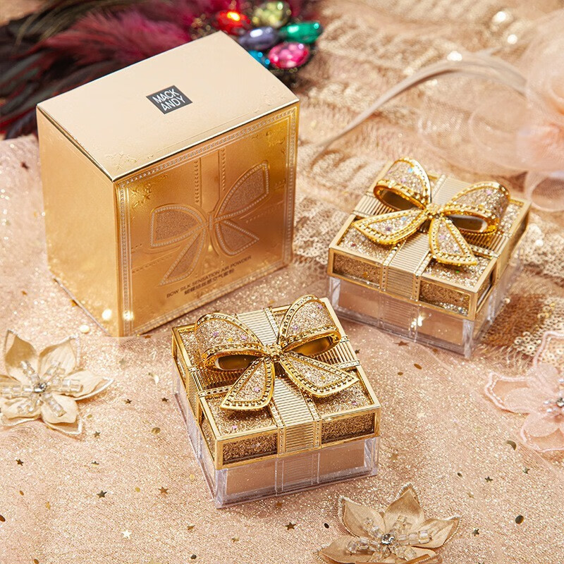 蜜粉定妆提亮肤色防水控油自然轻薄清透无暇修容散粉女 010#象牙色