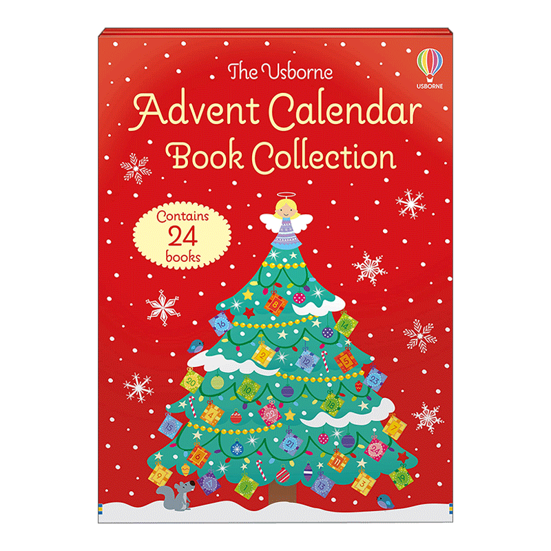 【二手书】advent calendar book collection 圣诞倒数日历24册 英文