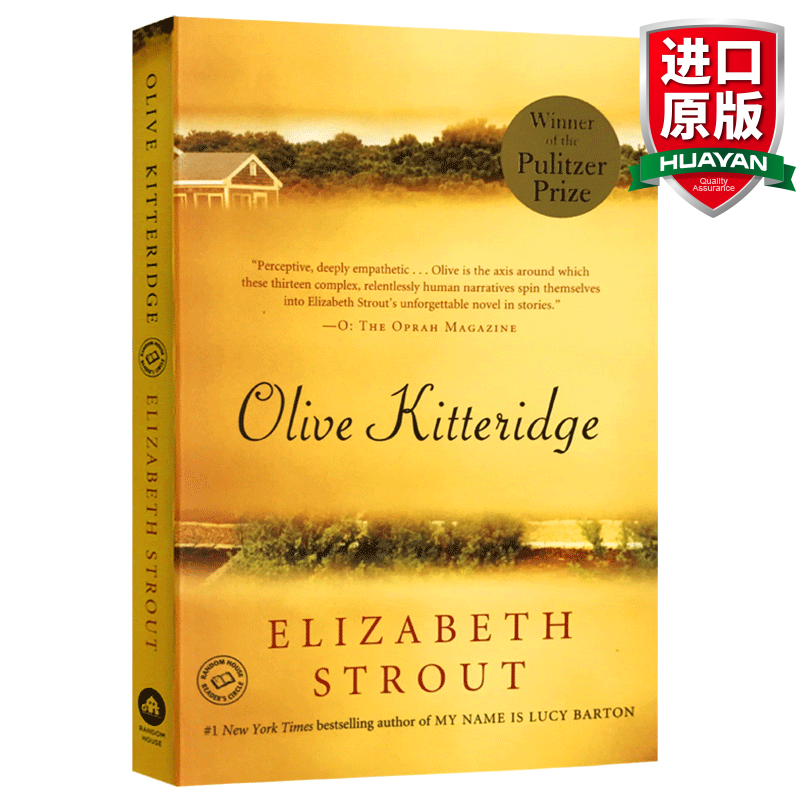 英文原版 奥丽芙基特里奇 Olive Kitteridge HBO同名美剧原著小说