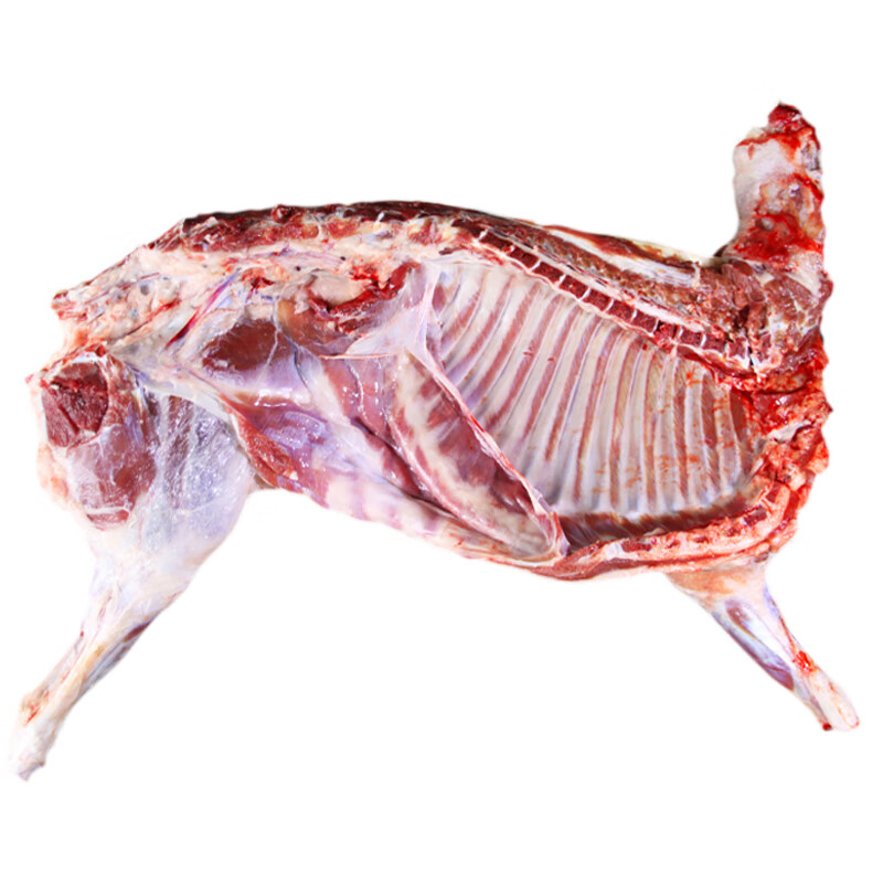 半只羊 生羊肉新鲜现杀烤全羊 宁夏滩羊肉羔羊半只10-14斤清蒸分割