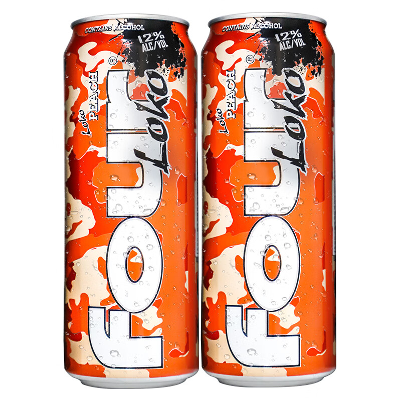 四洛克(four loko) 美国进口啤酒 预鸡尾酒 果味酒 派对网红微醺特调