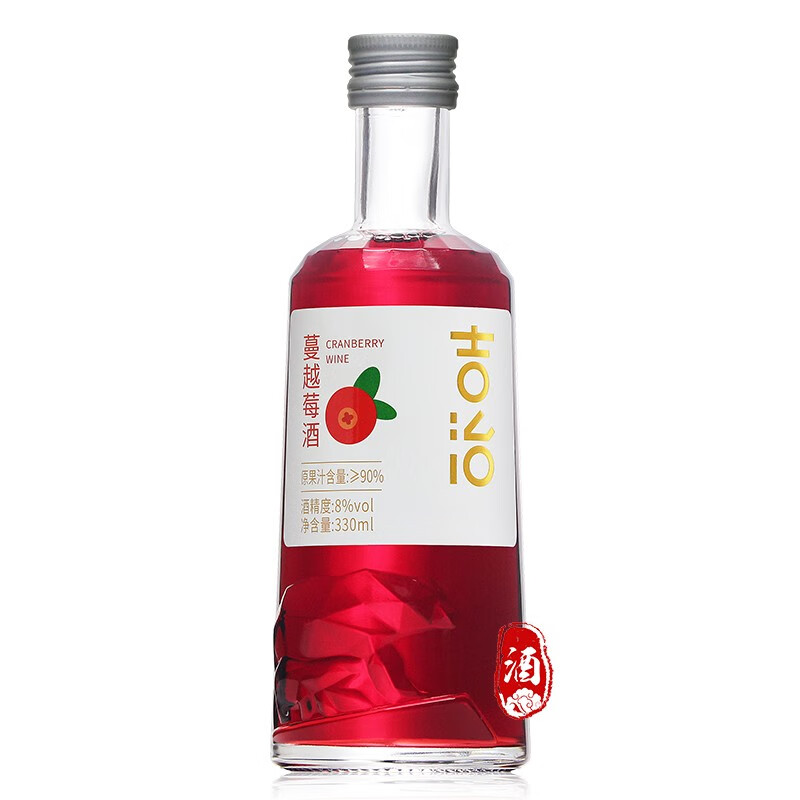 kichi吉治蔓越莓酒低度微醺女士果酒青梅酒party生日聚会甜酒 吉治