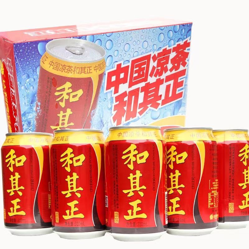 饮料310ml多规格植物饮料火锅饮品下午茶罐装 310ml 5罐 和其正凉茶*