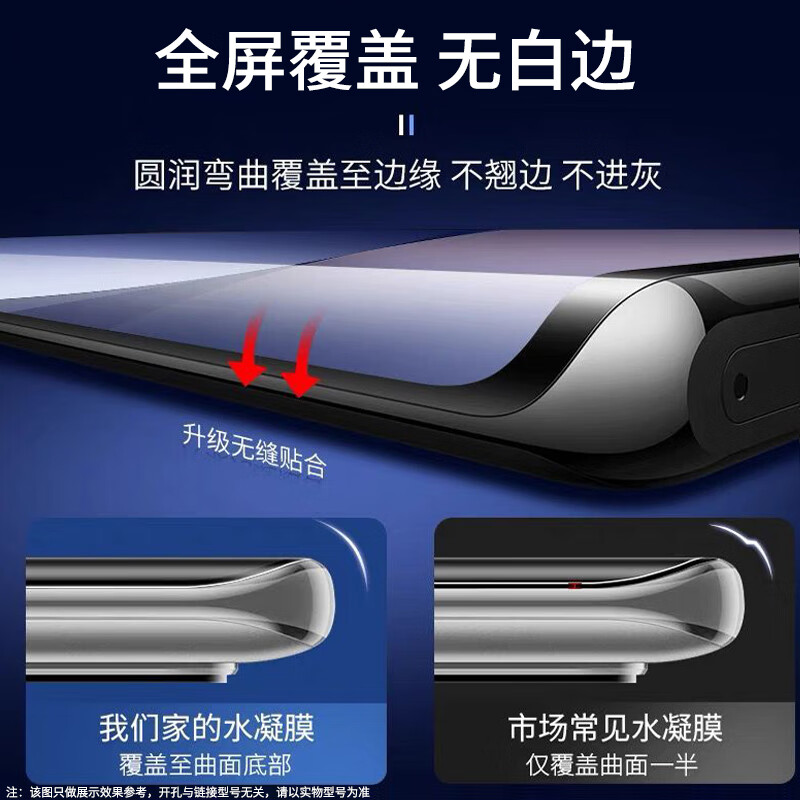 鑫客 适用华为NZONE S7/pro手机膜NZONE S7Pro+防窥水凝膜全屏高清软膜防爆保护膜 NZONE S7*隐私防窥款水凝膜/1片装