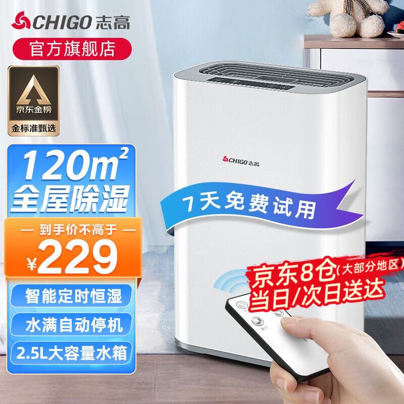 志高（CHIGO） 除湿机 家用抽湿机除湿器 卧室地下室干燥机 吸湿去湿除潮防潮回南天除湿神器20-40㎡ 【湿度设定+定时遥控】单核款使用感如何?