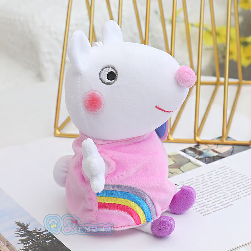 卡佰索小羊苏西玩偶小象艾米丽小猫坎迪小兔玩具公仔小狗丹尼小马