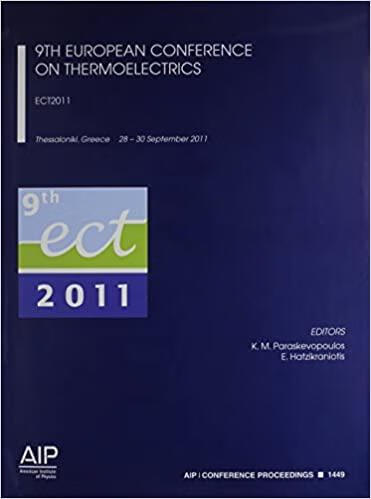 预订9th European Conference on Thermoelectrics: Ect2