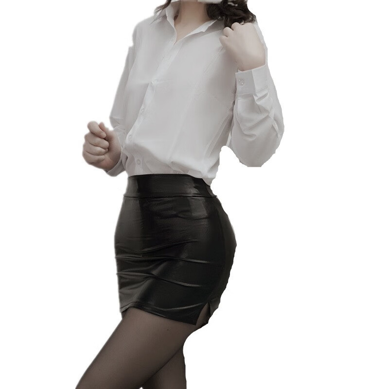 insex狂野拉链漆皮装情趣内衣 性感秘书装ol制服诱惑女sm角色扮演