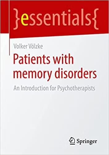预订 patients with memory disorders