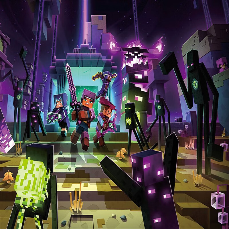 卫亮我的世界墙纸我的世界minecraft海报游戏猪神周边自粘防水宿舍房