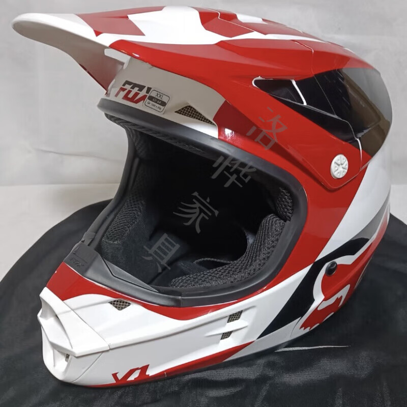泊威尔美国fox越野盔 摩托车初级头盔越野atv utv林道耐力男女四级盔