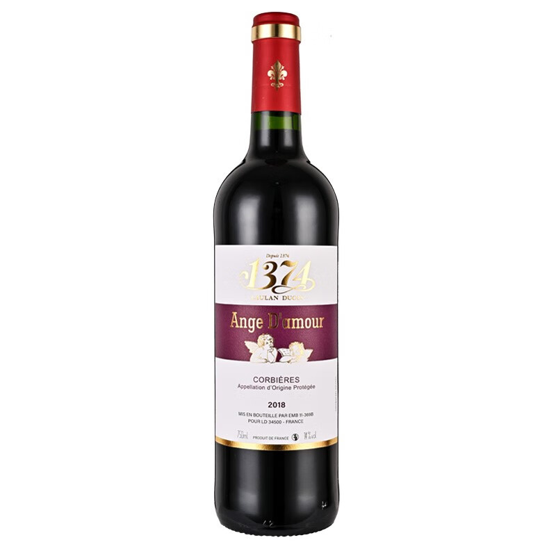 乐朗（LAULAN DUCOS）爱神干红葡萄酒 波尔多梅多克AOC级 750ml 法国原瓶进口