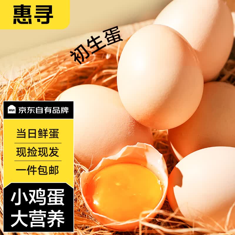 惠寻 京东自有品牌初生草鸡蛋40枚健康散养1600g河北产地直供现捡现发怎么样,好用不?