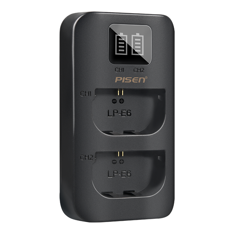 查询品胜PISENLP-E6佳能电池5D460D70D80D90D6D2摄像机双充充电器历史价格