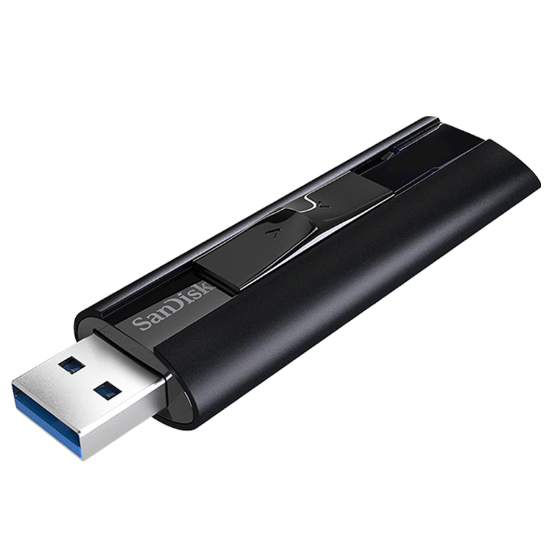 SanDisk 闪迪 至尊超极速系列 CZ880 USB 3.2 Gen 固态U盘 黑色 512GB USB