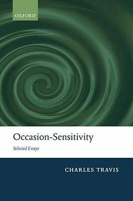 预订 occasion-sensitivity: selected essays