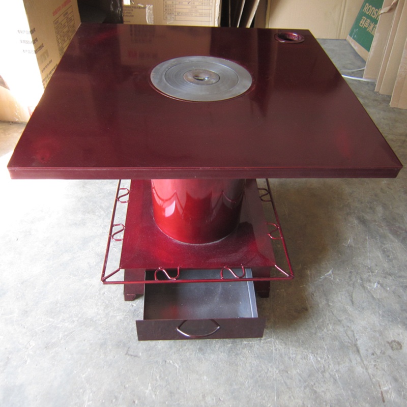 厂家直销加厚贵州回风炉子铁炉子家用取暖炉烤火炉煤炭炉 方形 炉面i