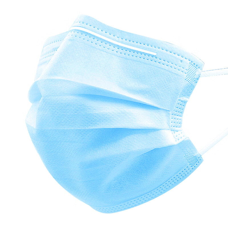 史迪克 医用外科口罩b型 防护透气轻薄三层挂耳式袋装口罩 5袋共50枚