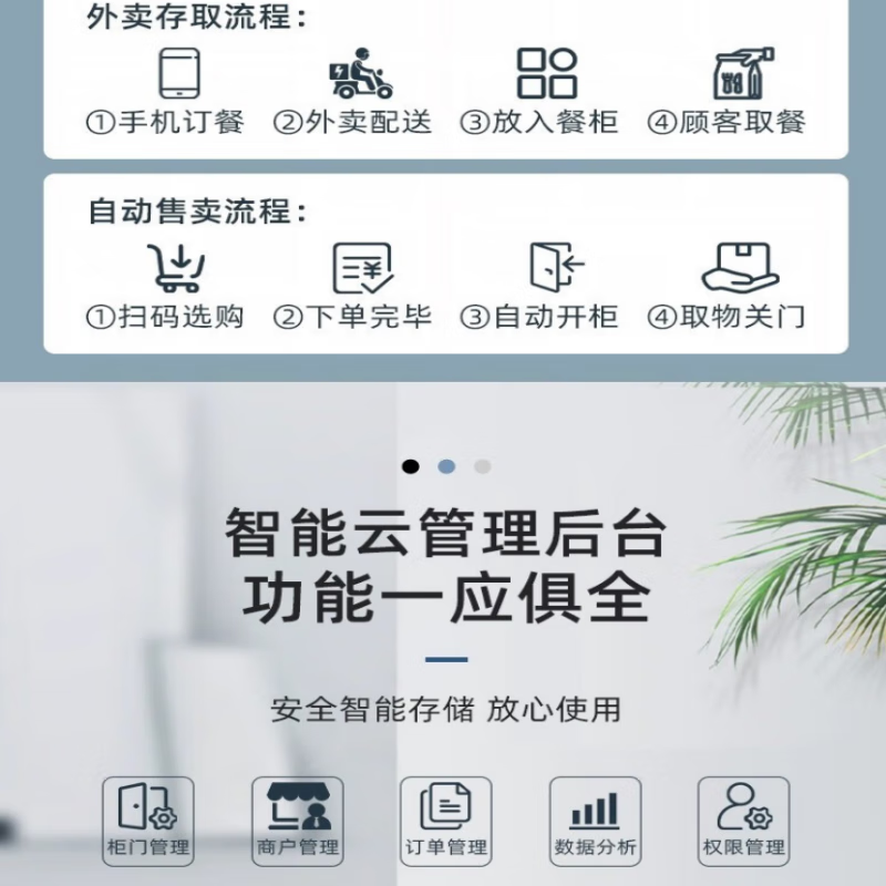 得虎智能取餐柜保温加热消毒外卖寄存柜小区学校无接触自提柜厂家定制 定制请联系客服属于什么档次？