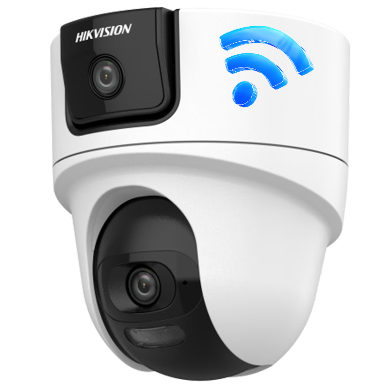 HIKVISION������������˫����ͷ����WiFi��̨360��������ȫ��ҹ��800���ֻ�Զ������������2Q144MW 365.31Ԫ(������)