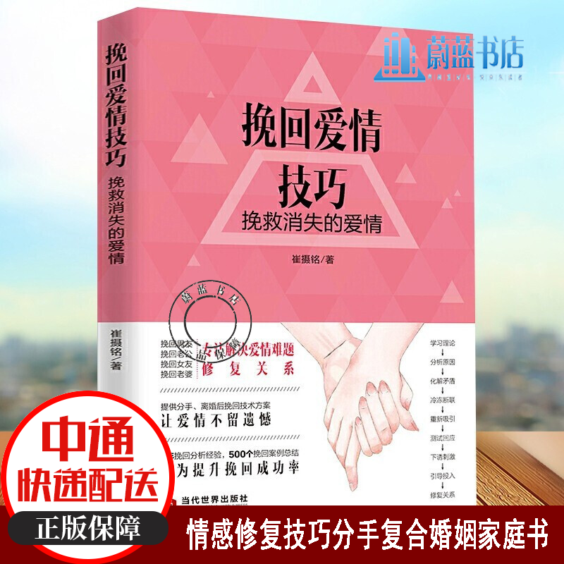 挽回爱情技巧 挽救消失的爱情 爱情心理学 两性关系爱情书籍恋爱语录情感书籍谈恋爱的书恋爱书籍