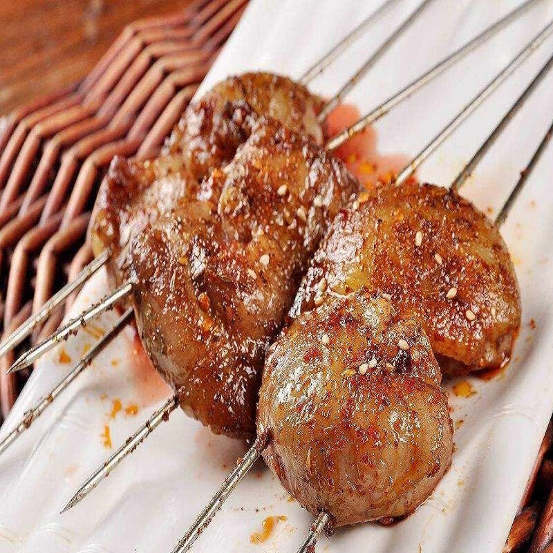 苏墨原油羊腰子串10串鲜冷冻半成品烧烤串串食材包油腰子串肉羊肾商用