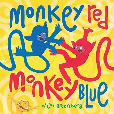 英文原版 monkey red, monkey blue
