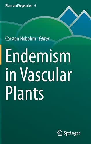 预订 Endemism in Vascular Plants