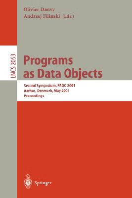 预订 programs as data objects