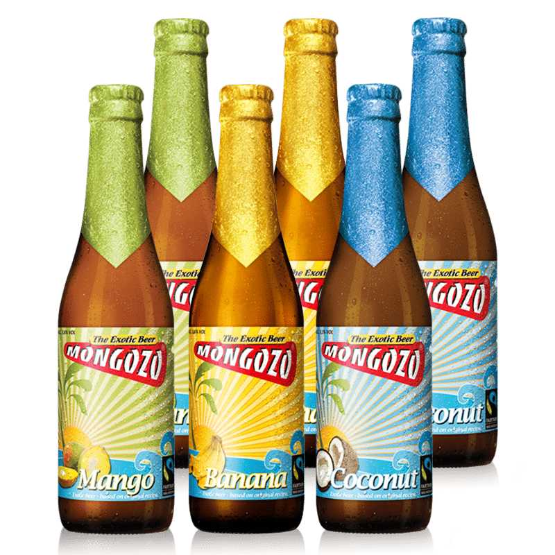 比利时水果兰比克啤酒 果味精酿啤酒 组合装 梦果椰子、香蕉、芒果 330ML*6瓶