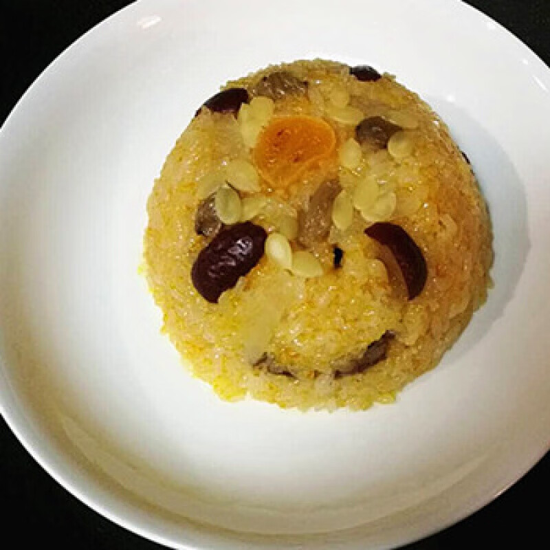 宜享健康农家新鲜白糯米 豆沙南瓜八宝饭新鲜 350g