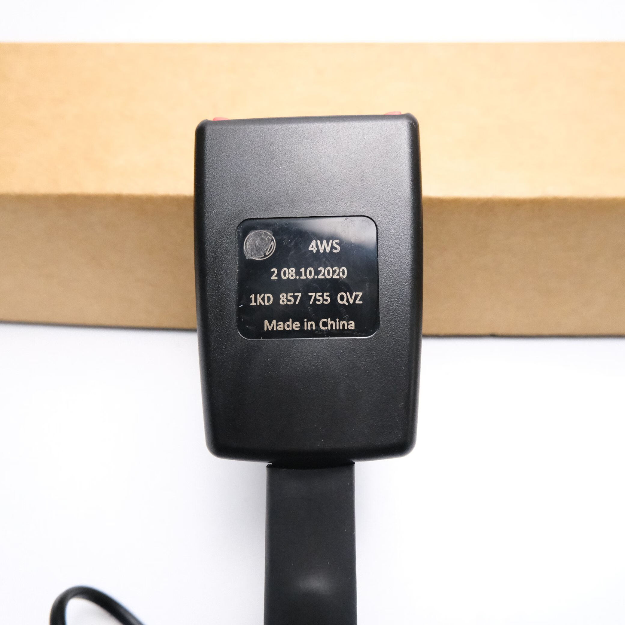 芒芒适用大众高尔夫7 高7 安全带插座 安全带报警器 安全带固定插口