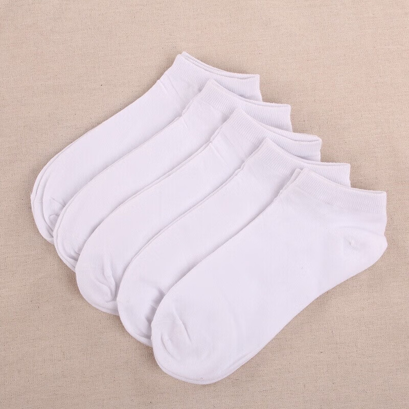 八爪蜘蛛袜子男夏季船袜夏天舒适透气纯色短袜男运动袜子短筒休闲袜