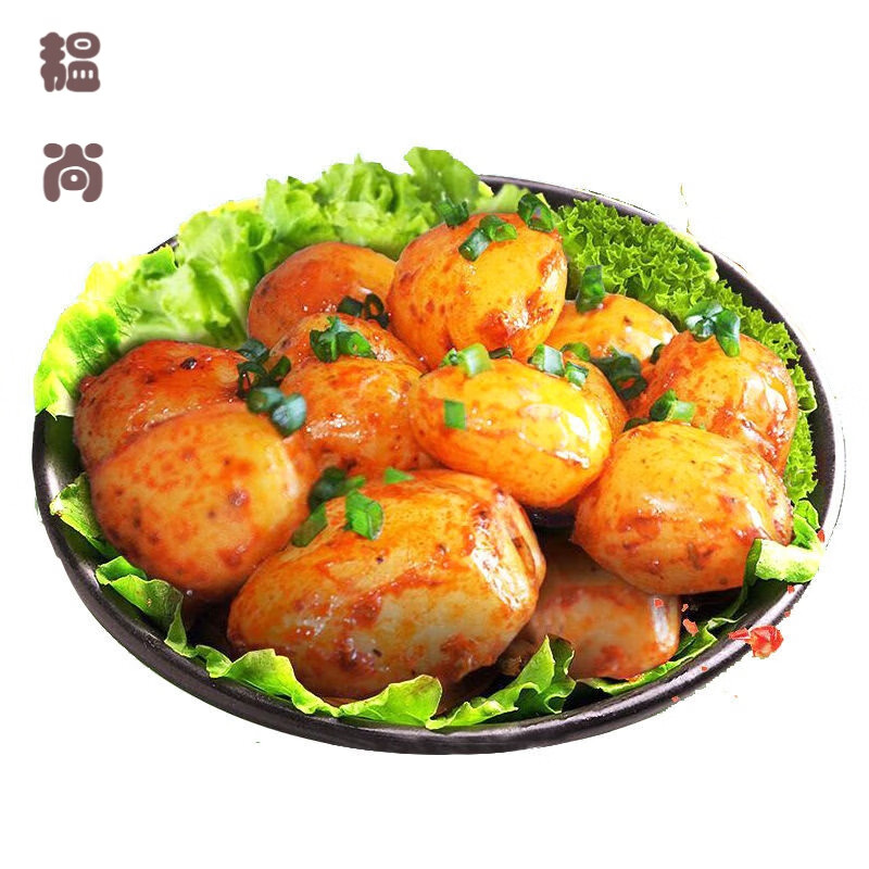 迷你烤土豆零食香辣小土豆麻辣味即食熟食蔬菜干素食小吃 5袋250g优惠