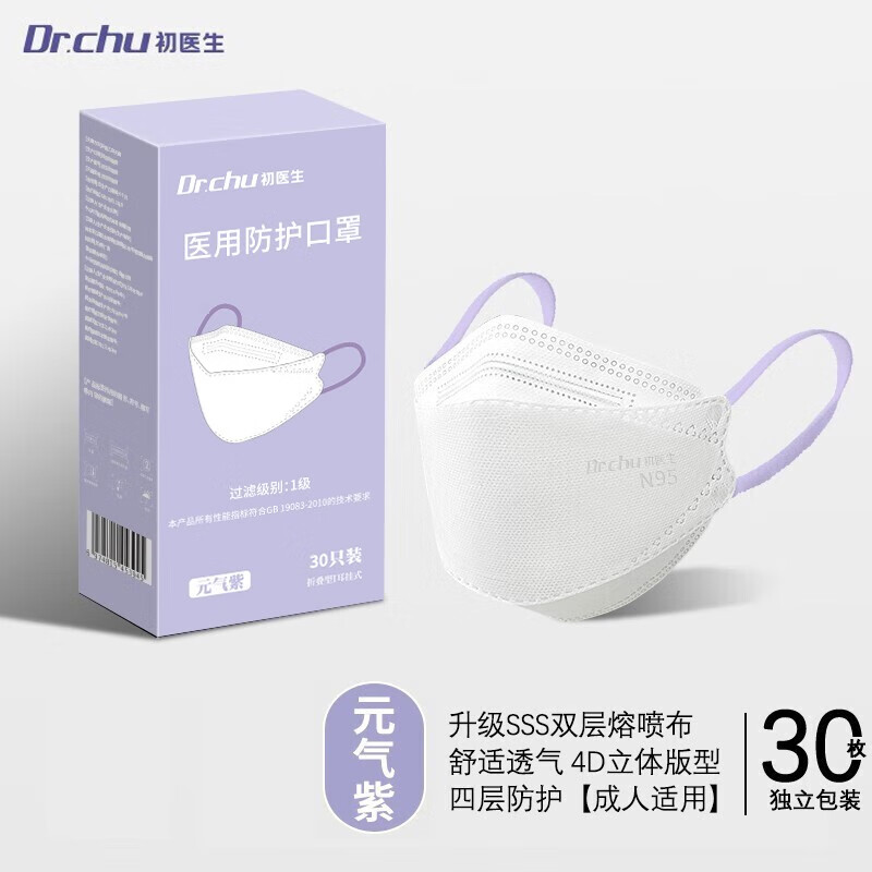 Dr.Chu初医生口罩-超高品质,价格亲民